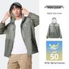 Camel Unisex UPF50+ UV Protective Sun Jacket
