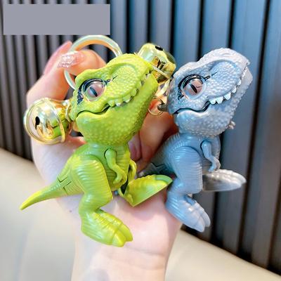 1 szt. Nowy Tyranozaur Rex Gryzący Rękę Zabawka Brelok Kreatywny Wisiorek Dinozaura Para Wisiorek na Plecak Mały Prezent