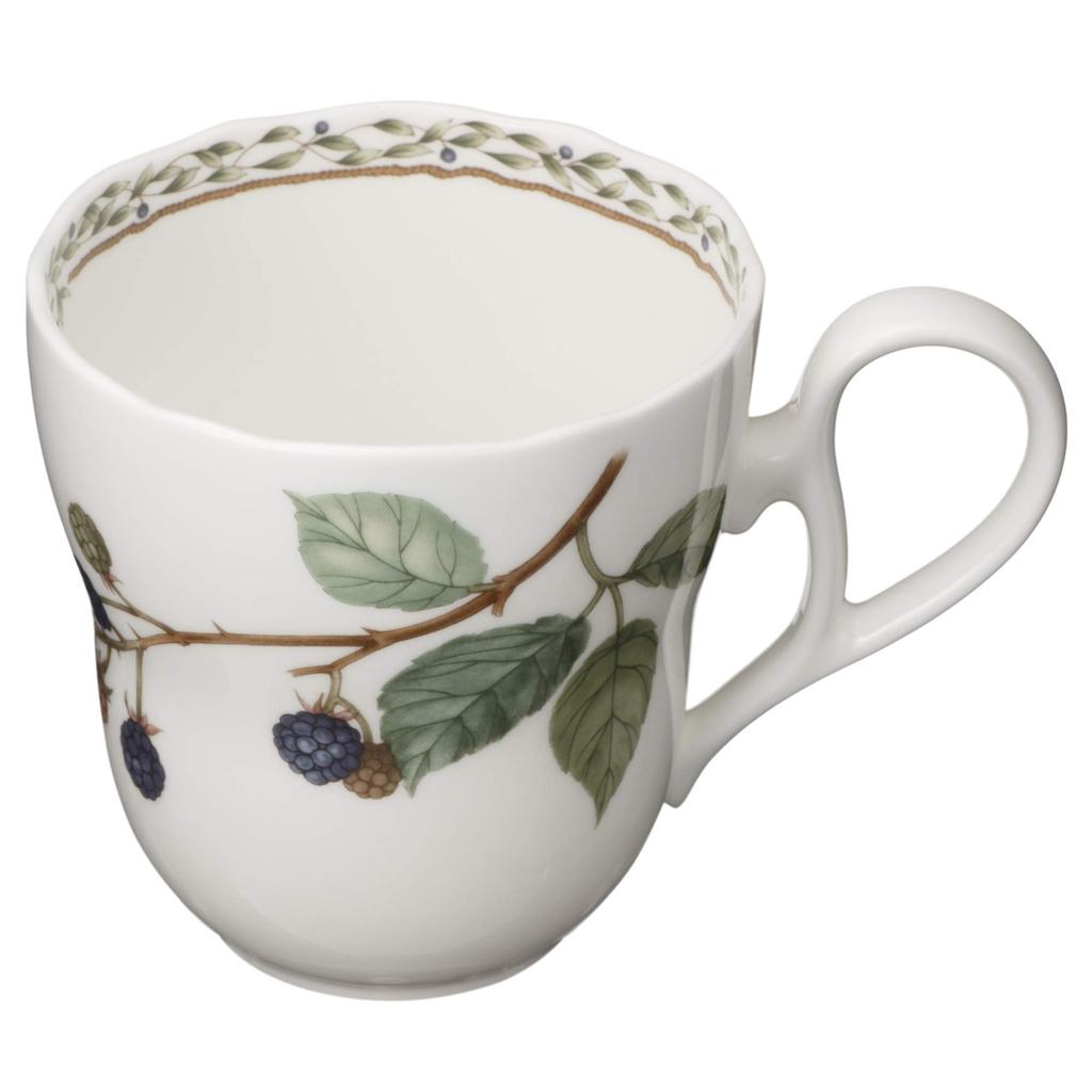 Noritake Orchard Garden Microwave-Safe Bone China Mug, 375cc, T978554911