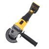 Cordless Angle Grinder 20V 6600RPM Brushless Electric 4 Speed Metal Cutting Polishing with Adjustable Auxiliary Handle