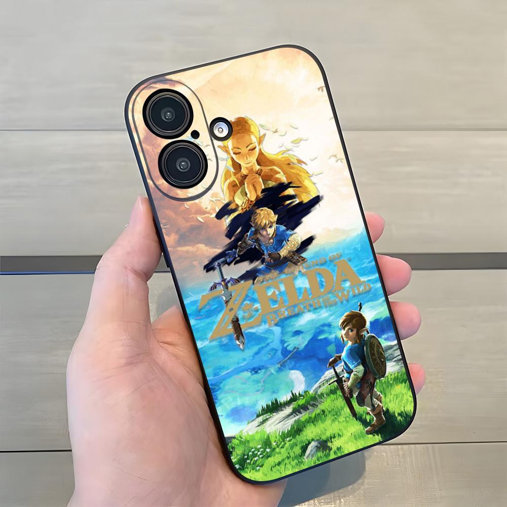 Game-L-Legends-Of-Z-Zeldas Phone Case For Iphone 17 Pro Max 15 16 Pro 14 Plus 13 11 12 Xr X Xs 7 8 SE Plus Back Cover