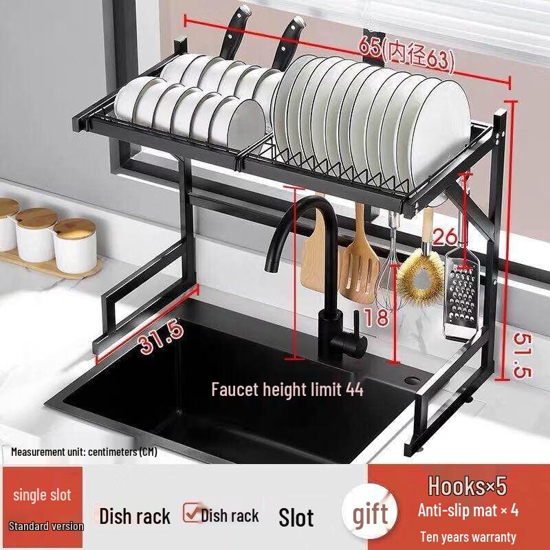 

Кухонная сушилка для посуды над раковиной