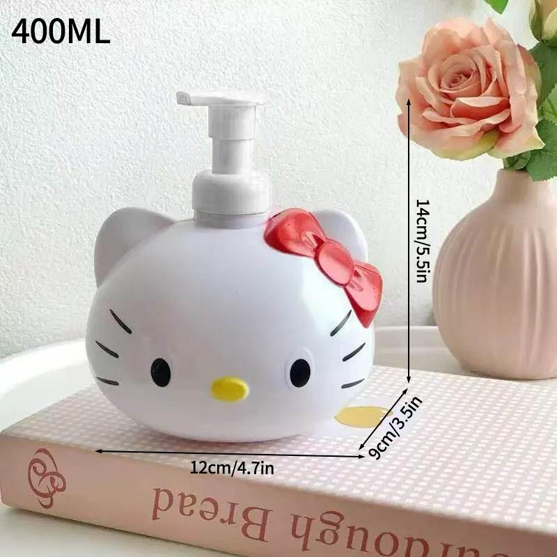Hello Kitty Dispenser Bottle Storage Containers Cosmetics Perfume Container Bottle Travel Dispenser Bottles Portable Supplies