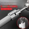 Integrated Internal & External Pipe Threading Tool, 1/2" 3/4" Dual-Purpose Pipe Threader, Electric Drill Compatible Pvc Pipe Threader Kit, Universal