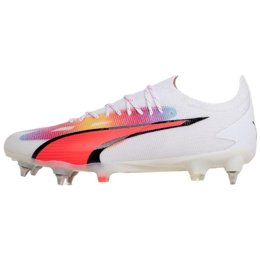 Puma Ultra Ultimate Mx SG Football Shoes Men Footwear Red White 107504-01
