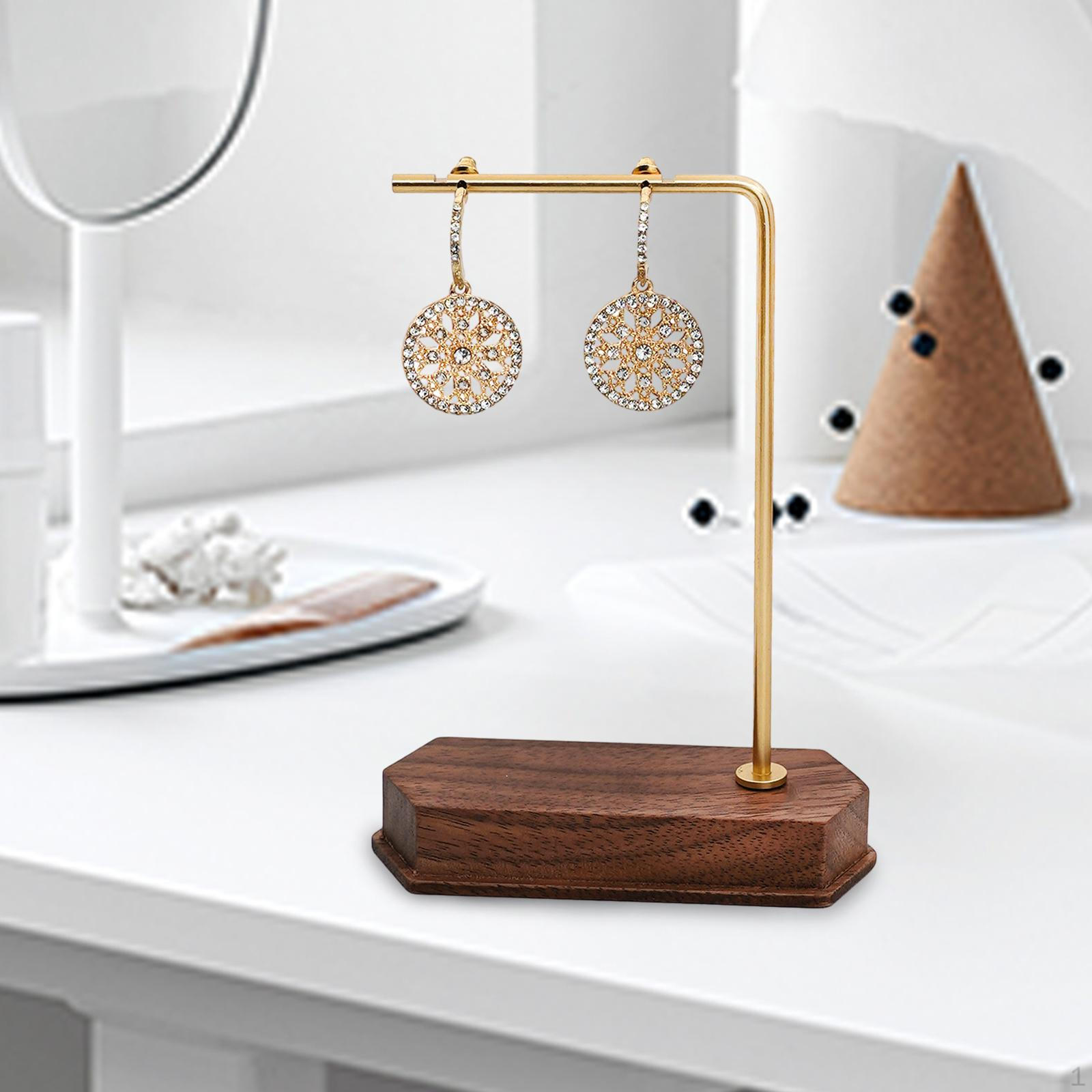 

Элегантная подставка для ювелирных изделий: Стильный настольный органайзер для аксессуаров