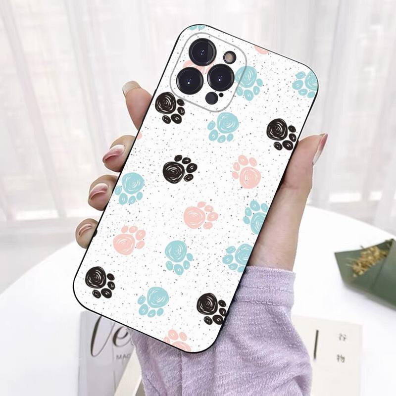 Süße Katzenpfote Handyhülle für iPhone 8 7 6 6S Plus X SE 2020 XR XS 14 11 12 13 Mini Pro Max Handyhülle