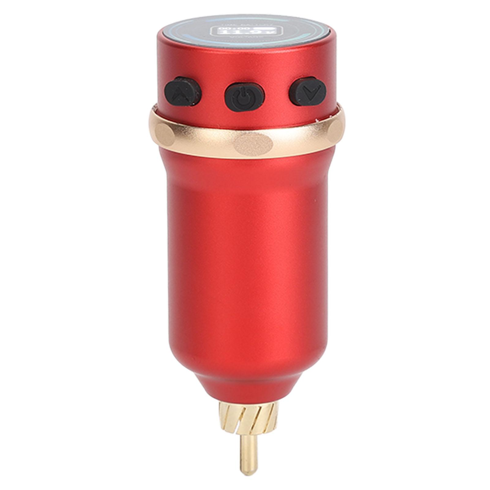 

1600mAh Wireless Tattoo Power Supply Rechargble 412V Interface Tattoo Pen NaMachine Battery