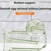 Plateau à œufs transparent multicouche pour réfrigérateur Construction en plastique durable et accès facile Visibilité Contenant à œufs pour réfrigérateur