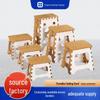 Portable Folding Plastic Stool for Kids and Adults - Ideal for Outdoor Leisure and Fishing