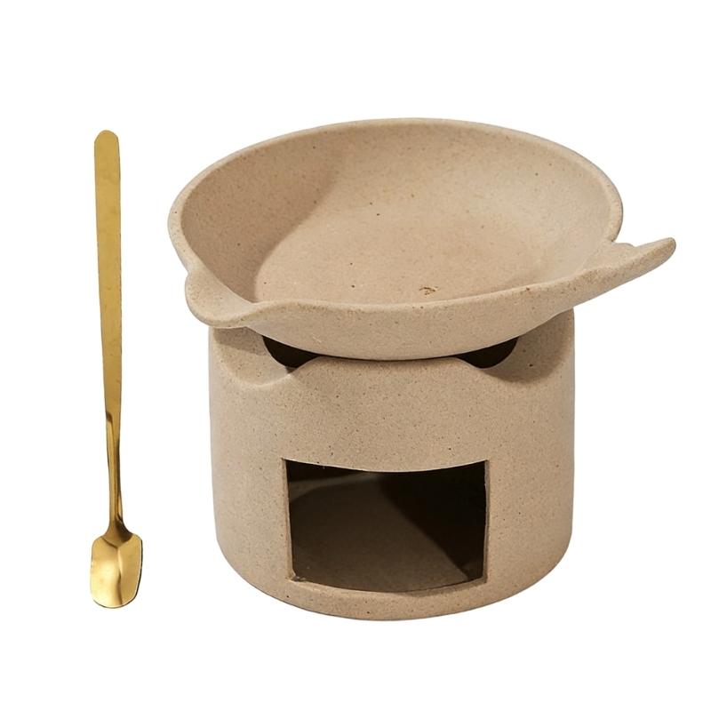 Керамическая многофункциональная плитка для подогрева чая, аромалампа и подогреватель чайника, подсвечник для чайной свечи для гостиной, спальни 1