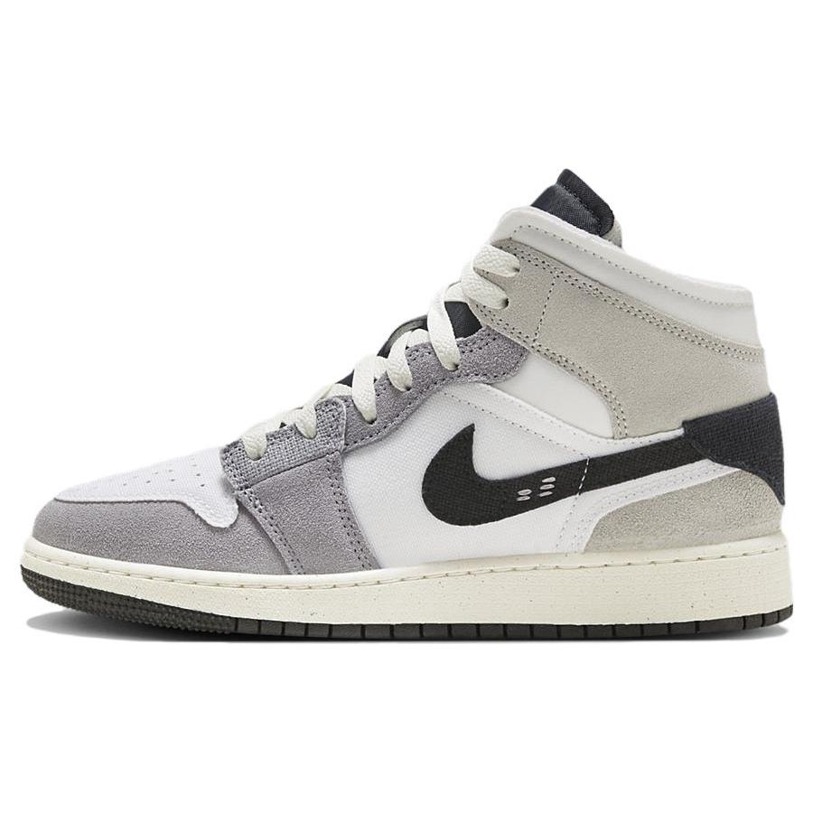 

Новые Jordan 1 Mid SE Craft Белый Цементный Серый Черный GS FD9091-002