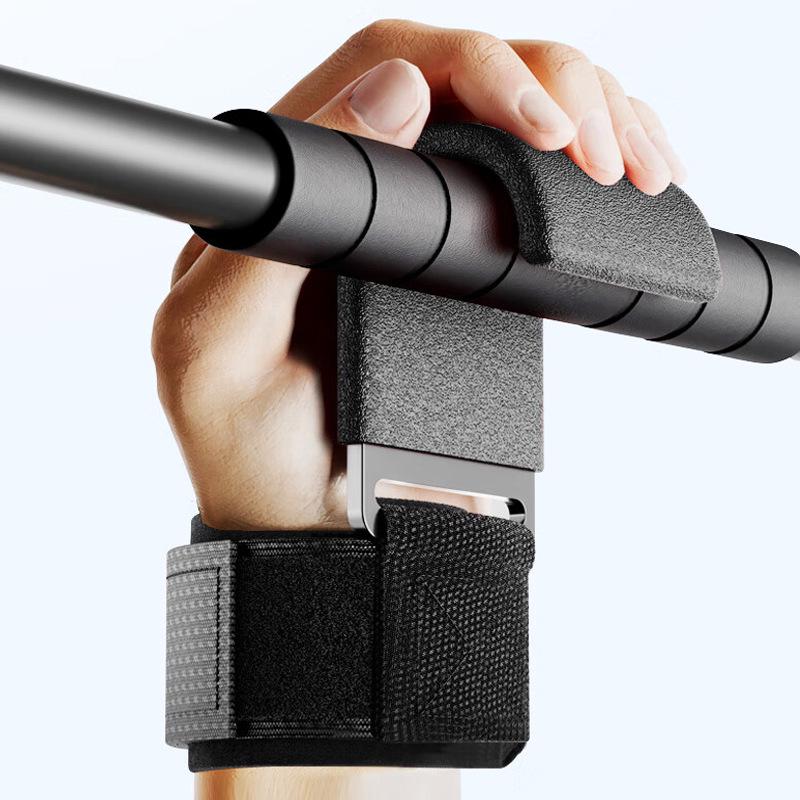 Pull-Up Assist & Wrist Support Hooks for Weightlifting & Squats – Non-Pinching Exercise Equipment