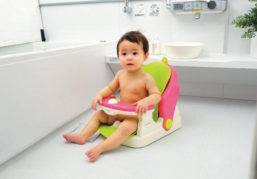 Richell Bath Chair with Mat R (Around 2 months to 24 months)