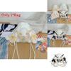 Bow Tie Drawstring Rabbit Plush Backpack With Pearl Chain For Daily Use