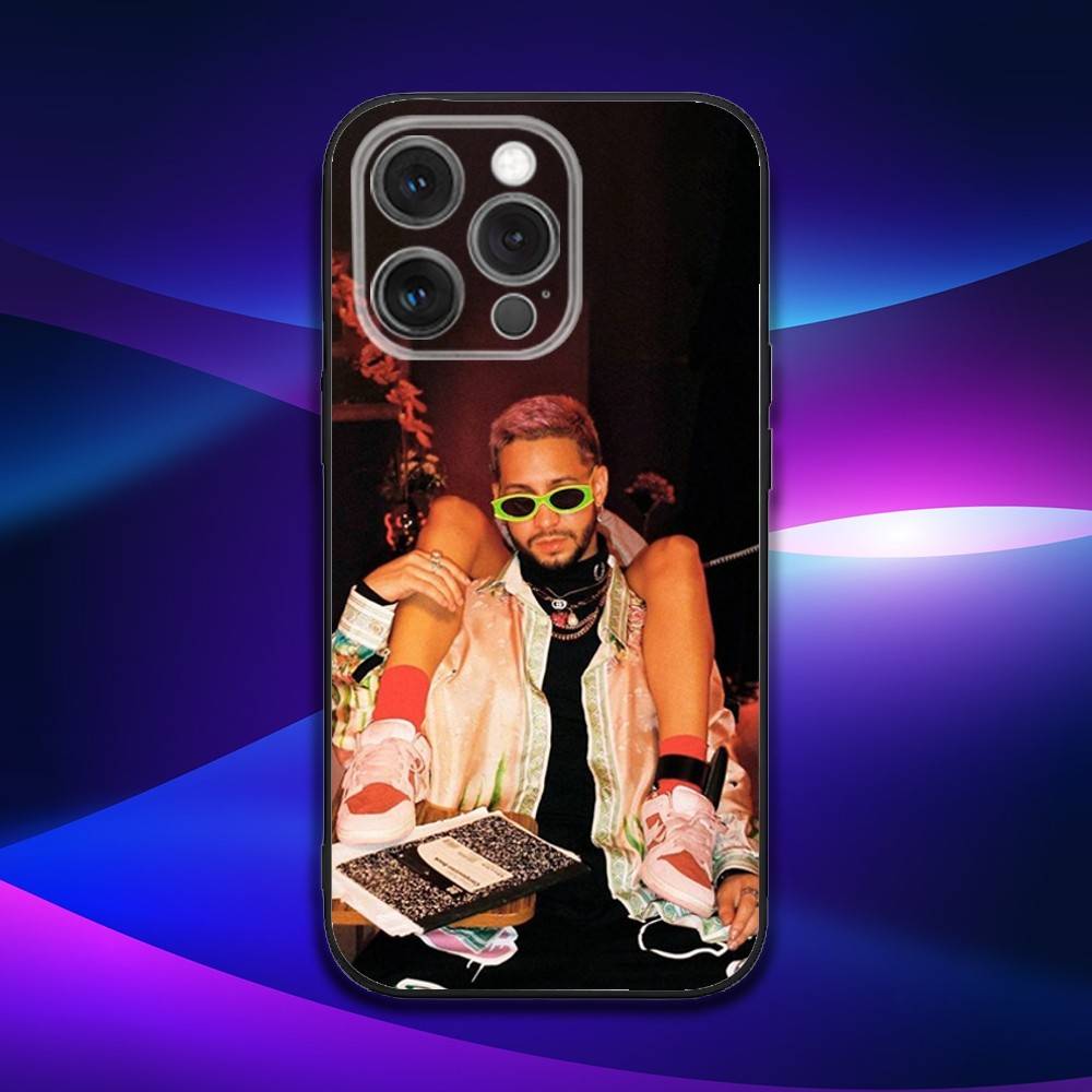 M-Mora Estrella Singer Phone Case For iPhone 16e,16,15,14,13,12,11,Pro,X,XS,Max,XR,Plus,Mini Soft Black Cover