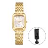 Süße und einfache goldene Uhr für Analog Stilvolles Quarz Modeaccessoire Perfekt für oder als Geschenk für Sie Damen Zifferblatt, Wasserdicht, Uhrwerk, Freizeit,
