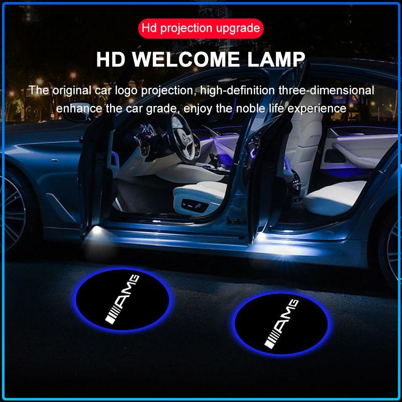 Voor Mercedes-Benz W213 W212 W220 W221 W222 W108 W126 W140 W168 W169 W176 W177 2ST Auto Deur Welkom LED Verlichting Projector Lamp Auto Accessoires