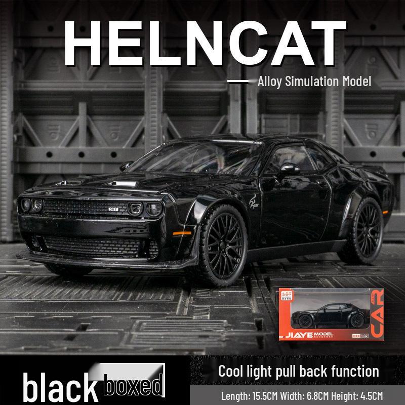 

Jiaye VB32793 Металлическая игрушечная спортивная машина со звуком, светом и открывающимися дверями чёрный