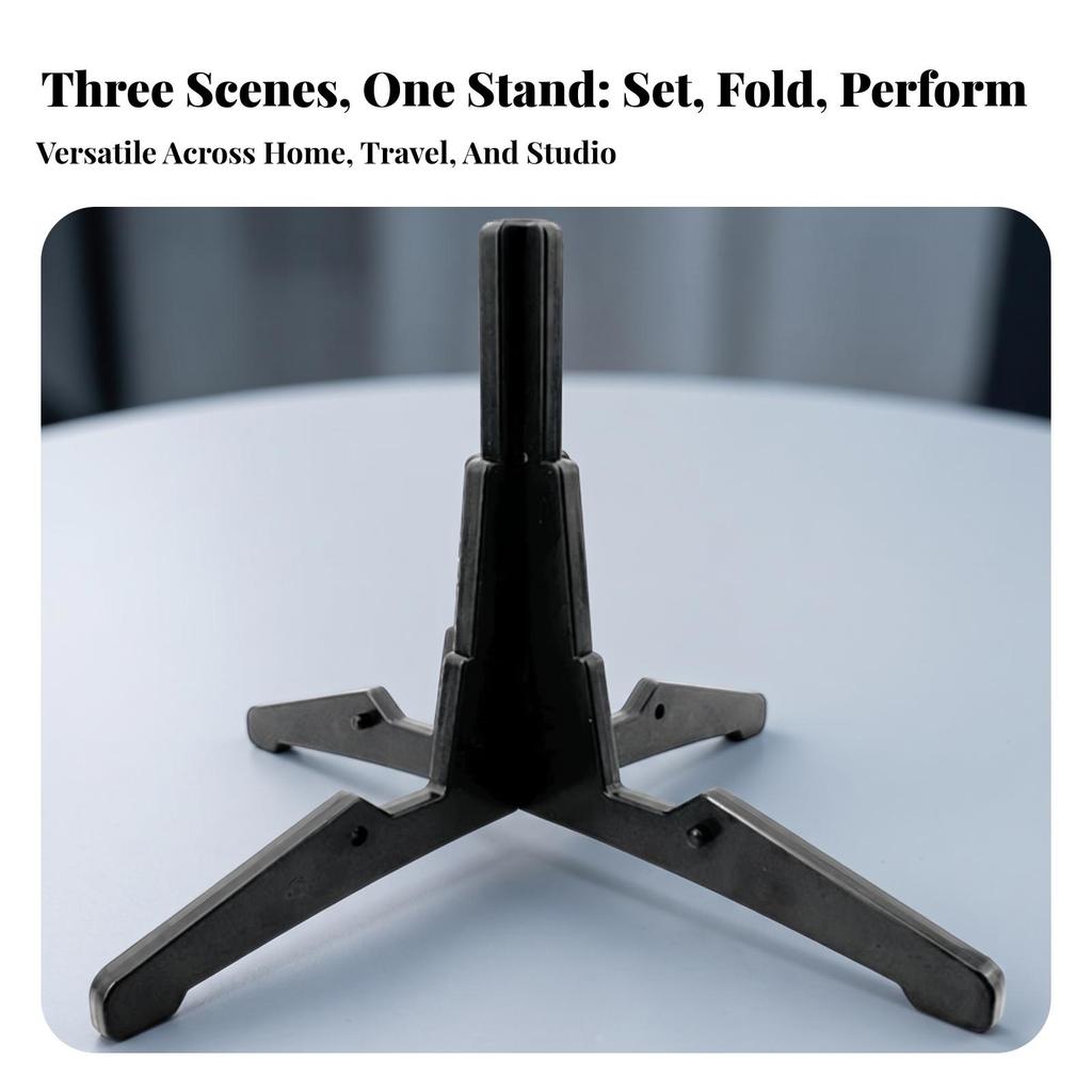 Clarinet Stand Secure Holder Sturdy for Practice Rooms, Clarinetists