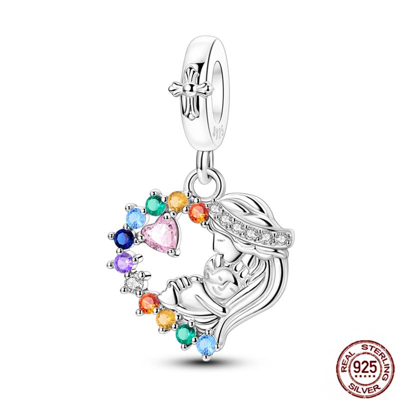 92 Styles Original Copper Green Series Cactus Avocado Clover Charms Bracelet Pendant Diy Clip Beads Women'S Jewelry