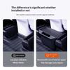 For Tesla Model Y Rear Seat Storage Box Trash Can Organizer Under Air Vent Universal Fit 2021 2024 Center Console Interior