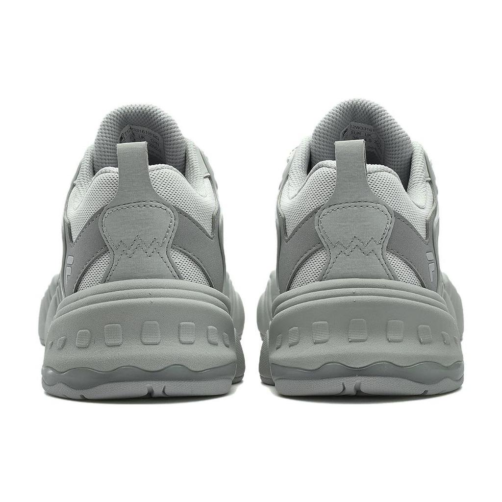 Fila Fusion Tenacity Fabric Synthetic Leather Tpu Casual Comfortable Low-Top Lifestyle Shoes Women Sneaker Gray T12W331612FBG