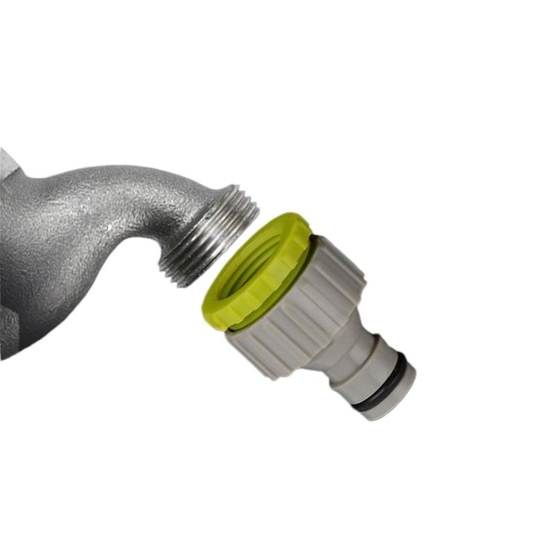 5Pcs Female Thread Tap Adapters - 1/2" & 3/4" Quick Connect Tap Fittings for Garden/Watering Systems