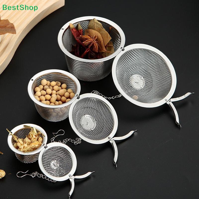 Stainless Steel Tea Infuser-Multiple Sizes Mesh Tea Strainers with Chain, Reusable Loose Leaf Tea Steepers for Teapots/Mugs