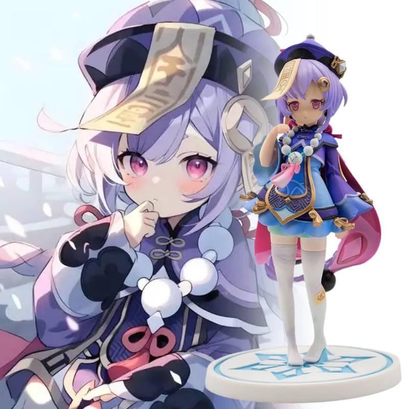 Genshin Qiqi Impact Figurine Game Cartoon Model Toys Statuary Christmas Gifts