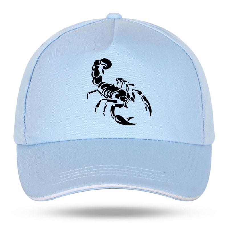 New Unisex Women Fashion Scorpion Baseball Caps for Hip Hop Cotton Trucker Cap Bone Dad Hats