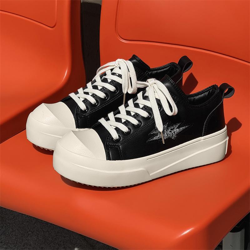 

2025 new low-top niche laughing men s shoes student trend sports and leisure board shoes men s X282 39 бежевый