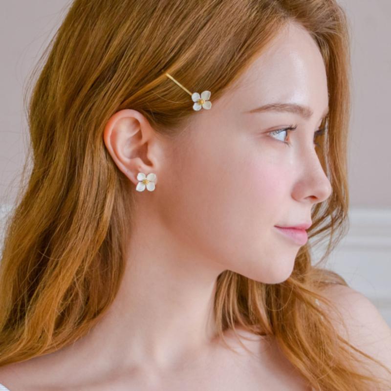 Dana Burton Petite Bianca Flower Earrings