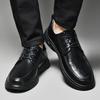 Fashion Genuine Leather Lazy Shoes Men Casual Oxfords Shoes Outdoor Mens Slip On Walking Footwear New Male Loafers Handmade Men's Flats