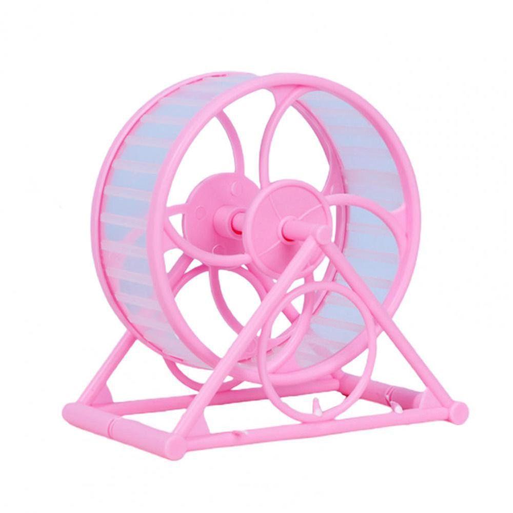 

Running Round Wheel Pet Jogging Rat Toys Hamster Wheel Hamster Accessories Running Disc Pet Toy розовый