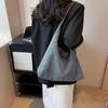 Denim Hobo Bag Large Capacity Shoulder Bag Women's Casual Handbag Everyday Style