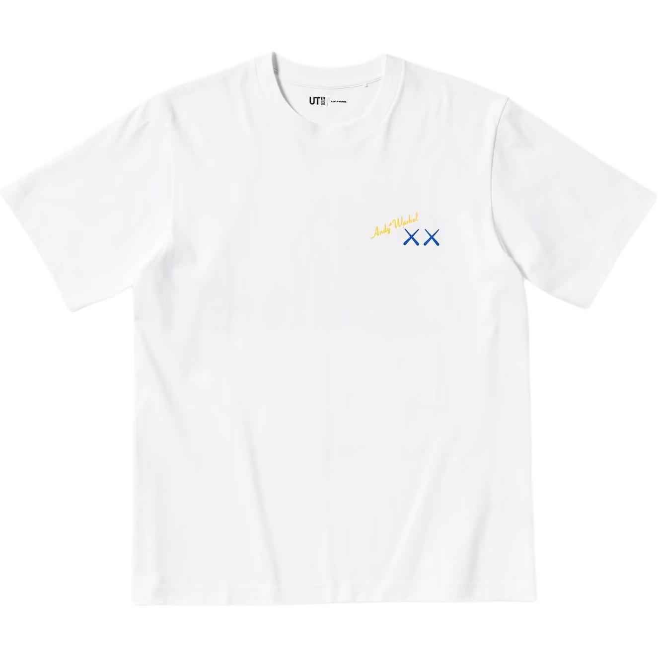 UNIQLO x KAWS Graphic UT T-Shirt Asia Sizing White Men s 471321-00 M