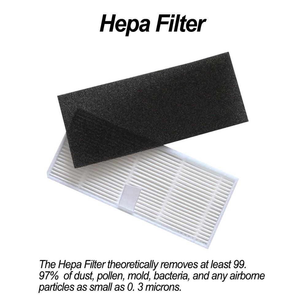 Filtru de captare a prafului 4buc schimbat regulat Filtru praf lavabil