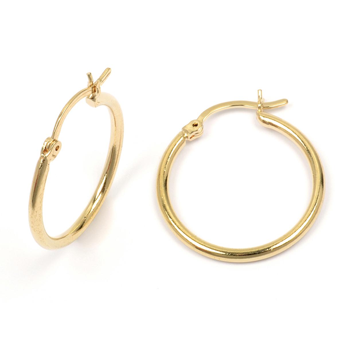 

Les Trésors De Lily [M8918] - Позолоченные обручи Choreography - 25x2 мм