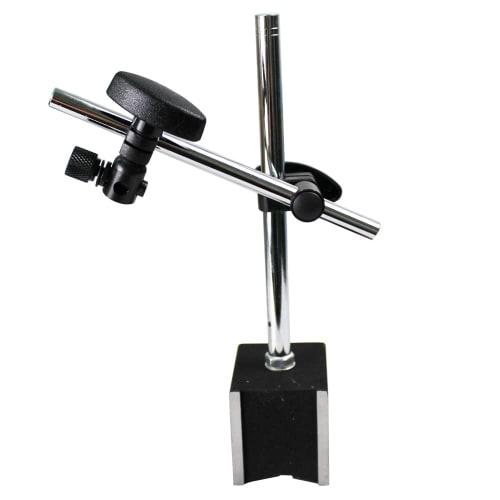 HFS (R) Magnetic Base Stand for Dial Gauges with Fine Adjustment, Dial Stand, Magnetic Holder, for Measurement and Surveying (Magnet: 60x50x55mm)