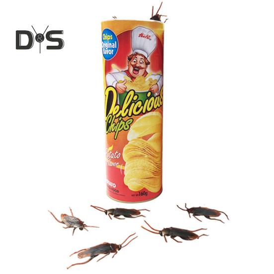 

Игрушка-розыгрыш в виде змеи из картофельных чипсов, реалистичное весеннее ведро, змея, тараканы, многоразовые игрушки-шутки с имитацией насекомых, забавные подарки для вечеринок 1 Set