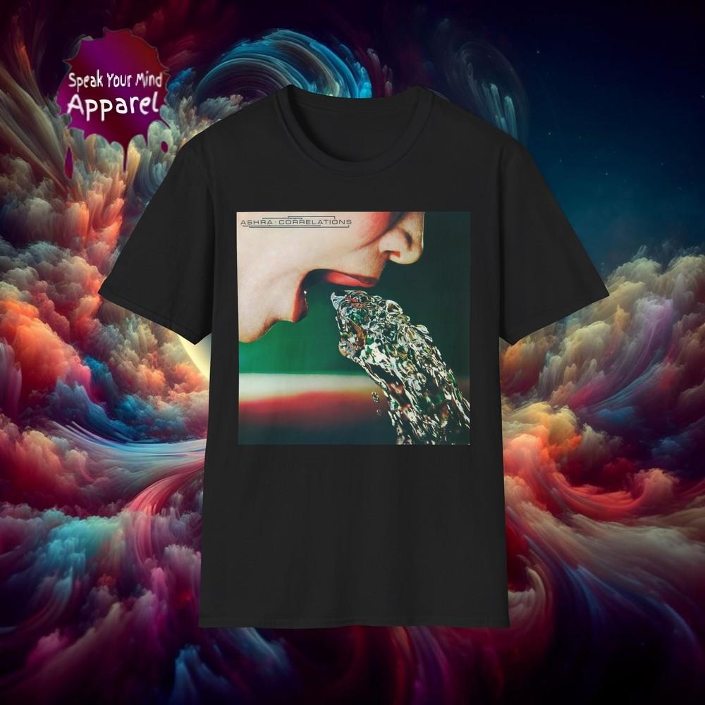 Мягкая хлопковая футболка. Унисекс футболка Ashra Correlations S
