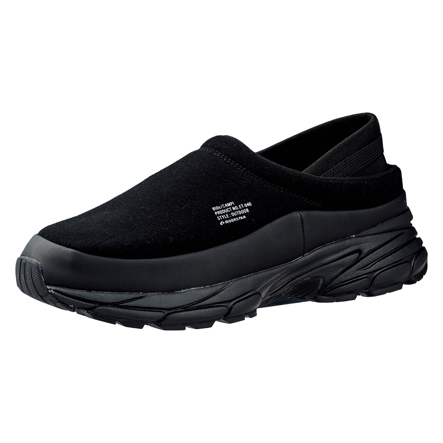 

Кроссовки Moonstar Eight Tenth CAMPI, ширина 2E, черные, 25.5 см, чёрный