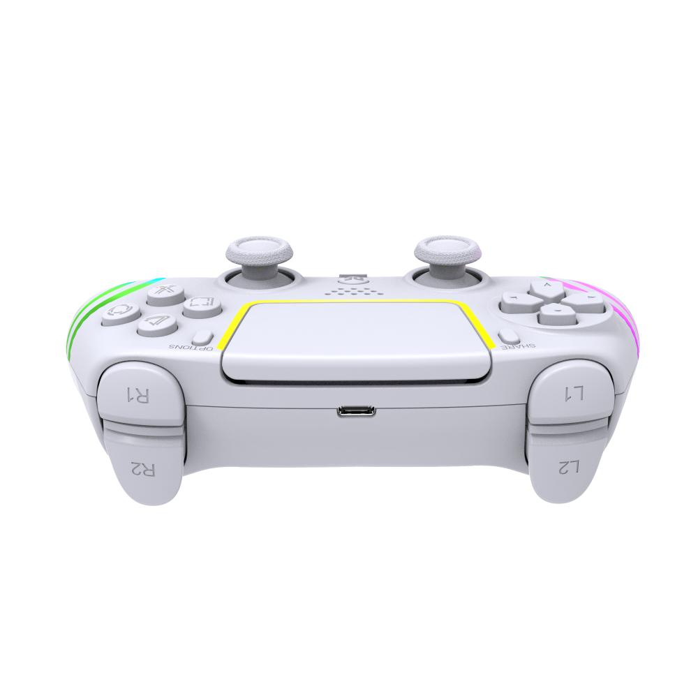 Controler de Joc Bluetooth Wireless pentru PlayStation 5 cu Vibrații Duble Lumină RGB Gamepad pentru PS5/PS5 Slim/PS5 Pro/PC Accesoriu