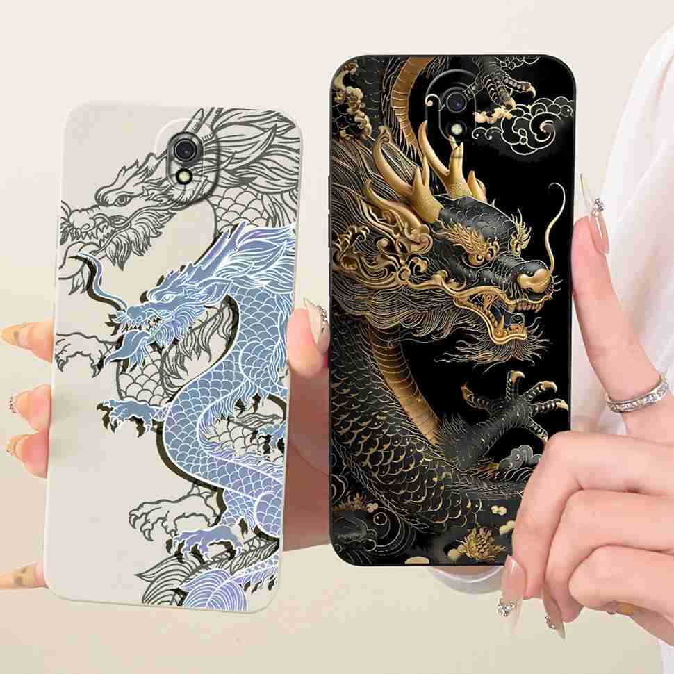 For Xiaomi Redmi 8A Case Cute Cat Dragon Cartoon Cover Soft Slim Fundas For Xiaomi Redmi8A Redmi 8 A 8a Phone Back Cover