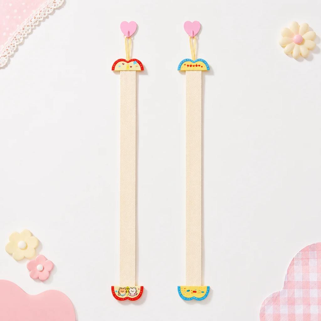 House Design Wall Hanger for Hair Clips, Stylish Storage Strap, Sweet Ornament to Beautify Girls' Room