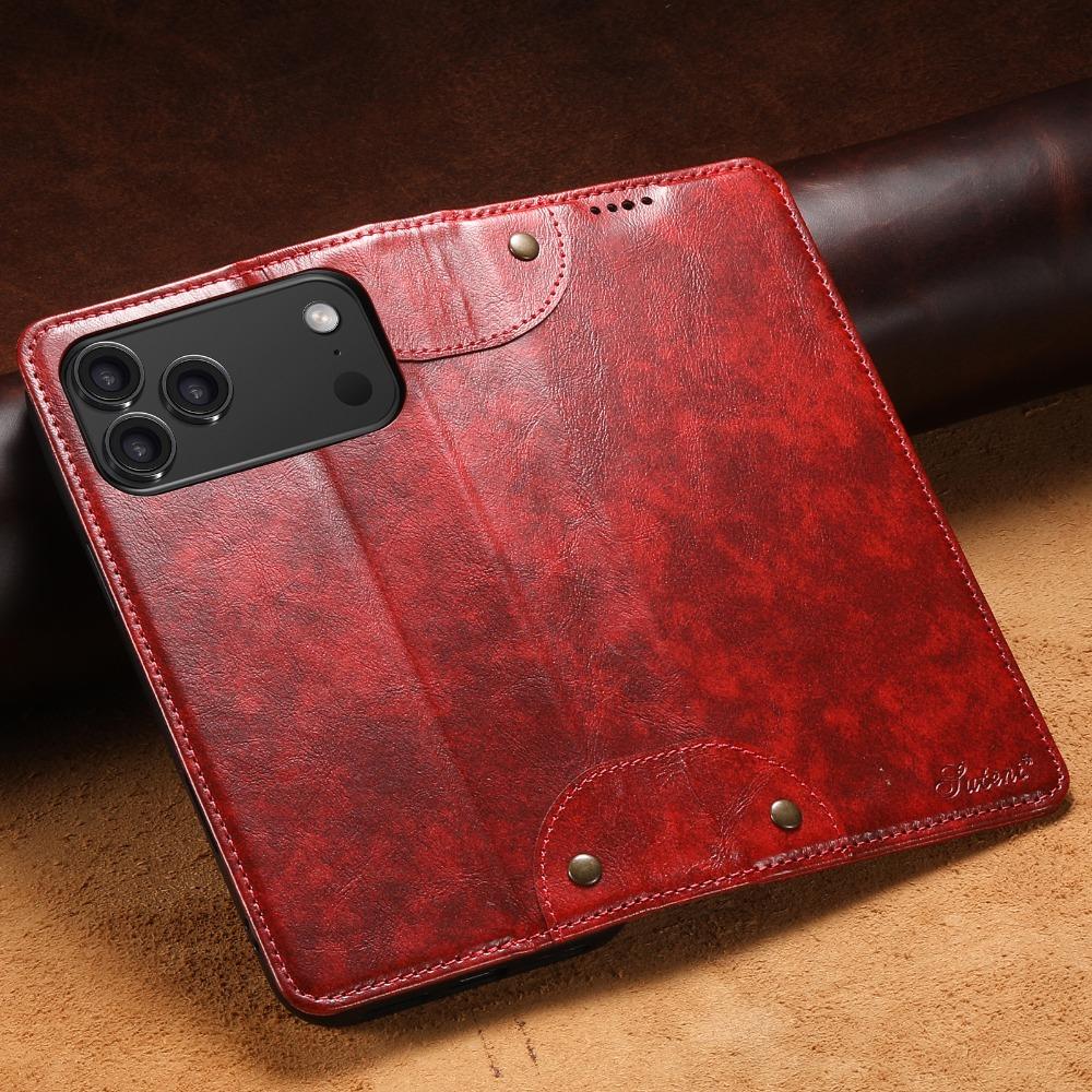Baroque Flip Cover Case for Apple iPhone 17 Pro Max Air & 16 Pro Max, Stand Function, Mobile Accessory, Vintage Style, Stylish Cover