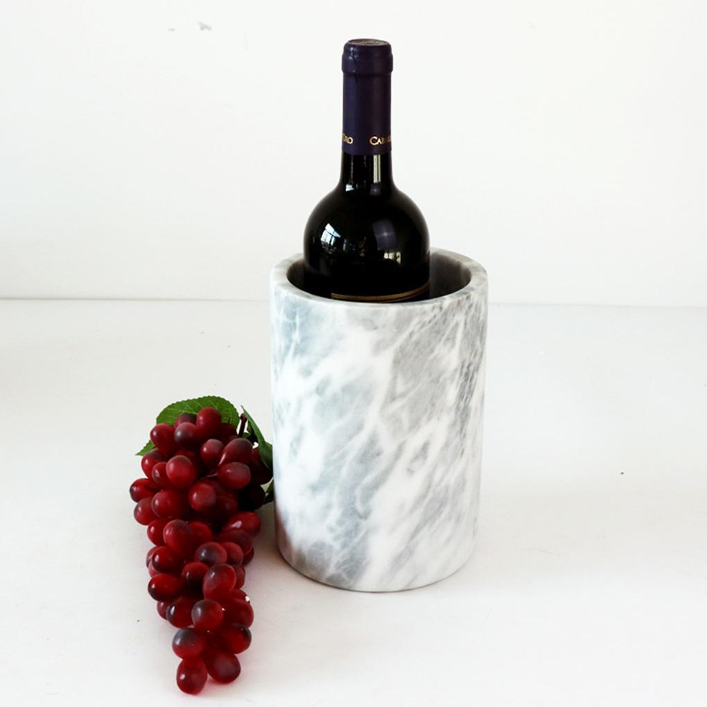Stone Wine Cooler Round Replacement Stylish Colorful Matte Household Club Drinks Beverage Champagne Cooling Bottle Tool