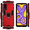 For Vivo Y20 Case V2029 Car Shockproof Magnetic Ring Armor Phone Cover For Vivo Y20i Case 6.51" V2027 V2032 Y 20 Coque Funda