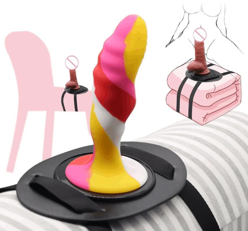 Bondage Strapon Chastity Pants & Body Harness – Sexy Lingerie for Couples, Flirting&Lesbian Play (18+ Adult Toys for Women&Men)